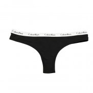 Calvin Klein Mujer Tanga Angosto Negro